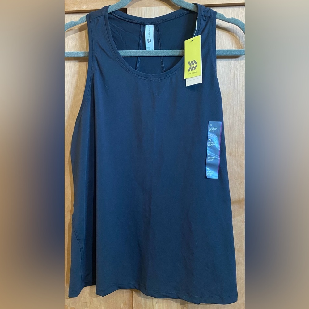 Women's Black Racerback Tank - Picture 1 of 4